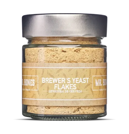 Mr. Bones Brewers Yeast drożdże piwne dla psa w płatkach 65g — słoik