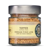 Mr. Bones Topper Iberian Pork Loin naturalna posypka 100% wieprzowiny iberyjskiej dla psa 100g — słoik