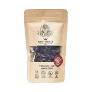 Mr. Bones Raw Treats Venison Loin — kawałki suszonego mięsa jelenia, 64% białka, monobiałkowy przysmak dla psa alergika