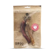 Mr. Bones Bull Pizzle — suszony penis byczy 84% białka, 4% tłuszczu, długotrwały gryzak dentystyczny dla psa 2 szt