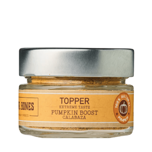 Mr. Bones Topper Pumpkin Boost suszona dynia dla psa naturalna posypka 100g — słoik