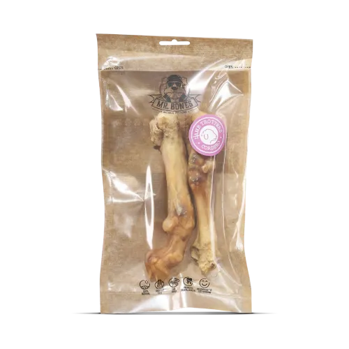 Mr. Bones Lamb Trotters — suszona noga jagnięca 72% białka, kolagen z kości, długotrwały gryzak dentystyczny dla psa