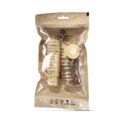 Mr. Bones Beef Trachea — odwodniona tchawica wołowa, 72% białka, naturalny kolagen i chondroityna, gryzak dentystyczny dla psa