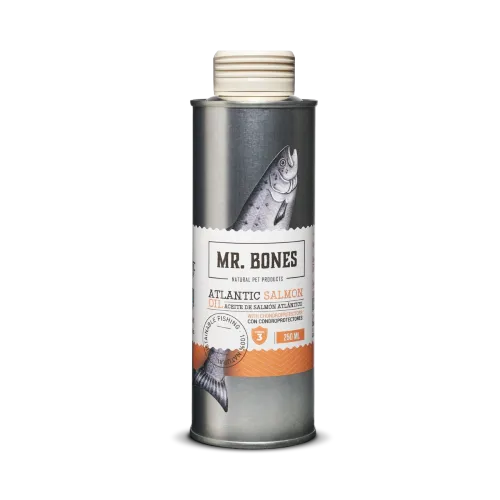 Mr. Bones Atlantic Salmon Oil olej z łososia dla psa 250ml — butelka