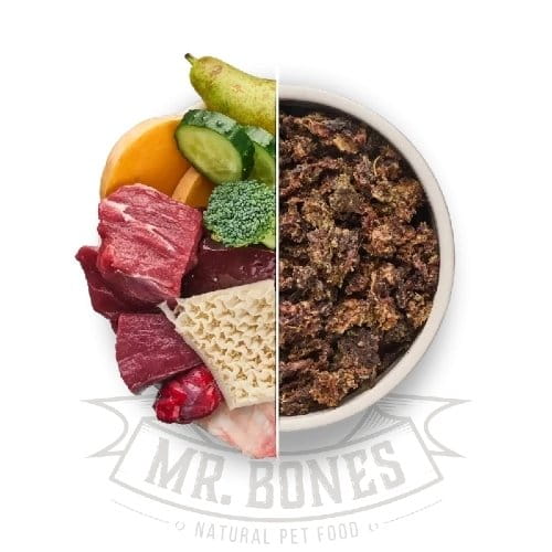 Mr. Bones Dry BARF Wolowina — karma barf wolowina green tripe flaczki wolowe naturalne enzymy wsparcie trawienia