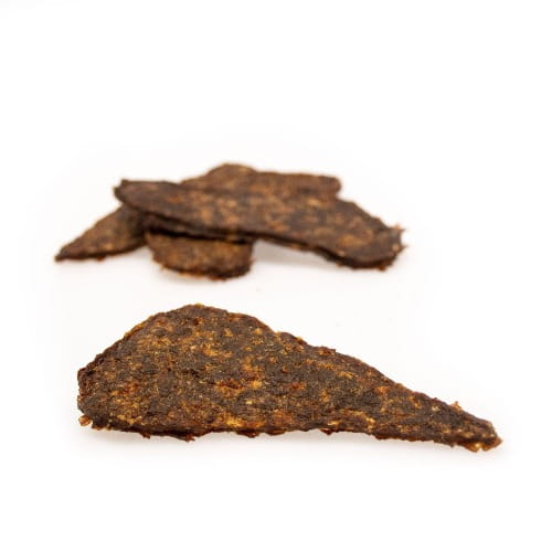Sanadog Horse Fillets filety z koniny z dynią i gruszką suszone powietrzem dla psa — przysmaki 100 g.jpg