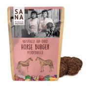Sanadog Horse Burger burger z koniny przysmak dla psa 100 g — opakowanie przód.jpg