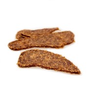 Sanadog Duck Fillets filety z kaczki z morelą i algą suszone powietrzem dla psa — widok mięsa 100 g.jpg