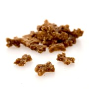 naturalne kostki treningowe z kaczki z morelą i algami dla psa Sanadog