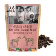 Sanadog Mini Horse Training Bones kostki treningowe konina 100g przód opakowania