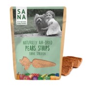 Sanadog Pear Strips paski z gruszki roślinny przysmak dla psa 100g opakowanie