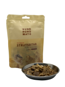 Sund Hundmat Frystorkade Strutsbitar liofilizowany struś dla psa 60g opakowanie przód
