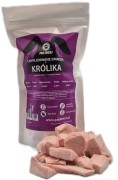 Pan Zwierz liofilizowane smaczki z królika fioletowa torebka przysmak dla psa i kota 70g