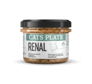 Cats Plate Vet Renal wołowina 180 g karma weterynaryjna dla kota słoik przód.webp