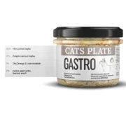 Cats Plate Vet Gastro karma dla kota problemy trawienne kaolin inulina.webp