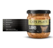 Cats Plate Lamb karma z jagnięciną monobiałkowa dla kota alergika.webp