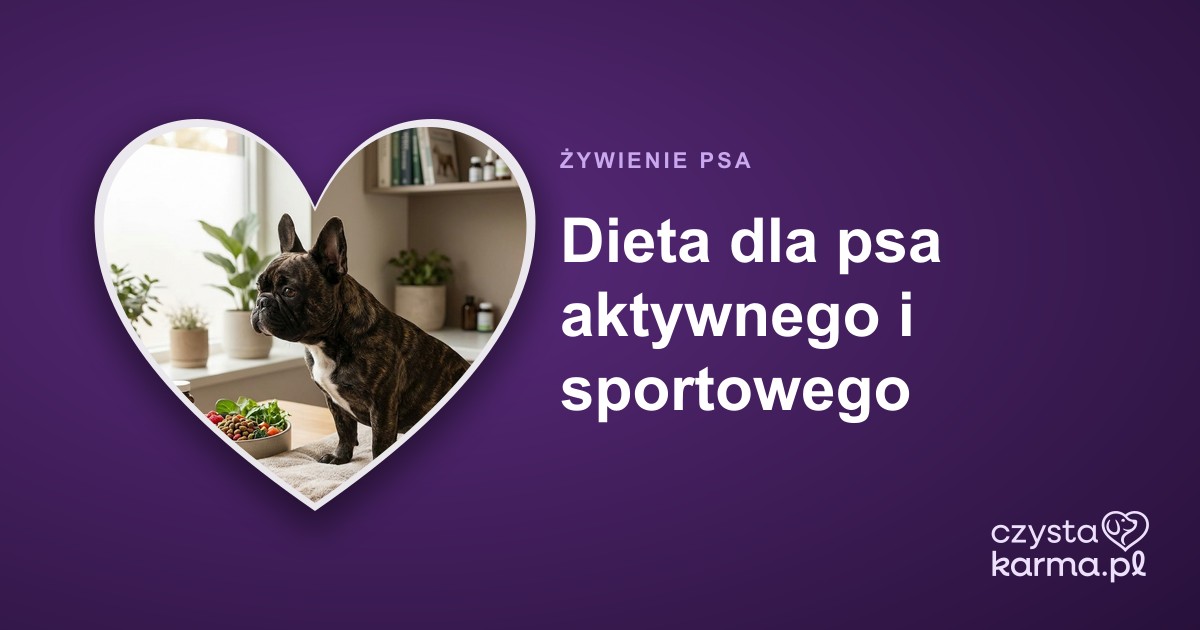 Dieta dla psa aktywnego i sportowego